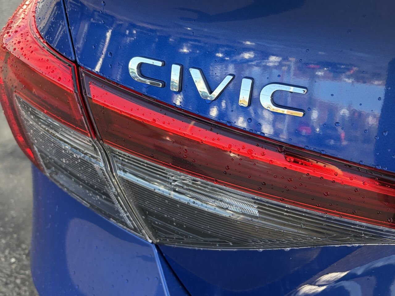 2022 HONDA CIVIC EX EX CVT Blue Gatineau - photo #14