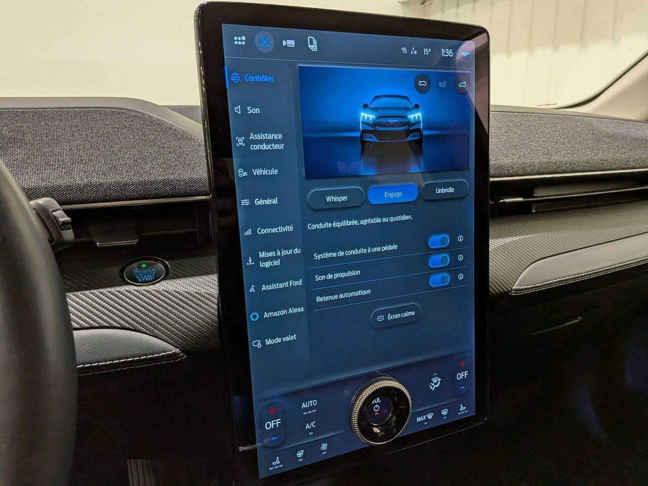 2021 Ford Mustang Mach-E Premium AWD Grey Val-David - photo #22