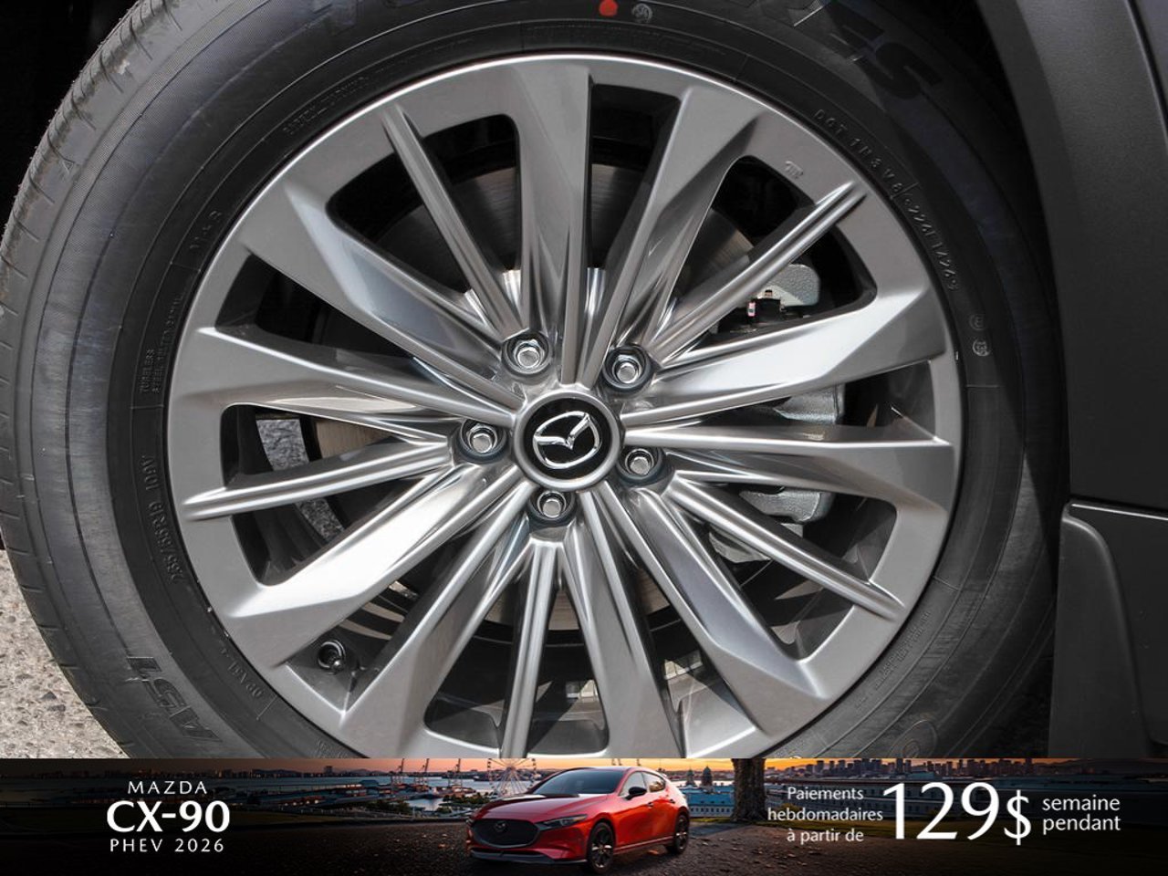 2026 Mazda CX-90 PHEV JM3KKBHA3T1417128 Machine Grey Metallic Mirabel - photo #7