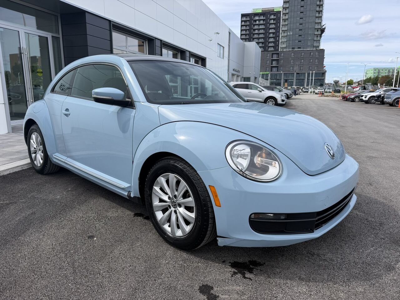 Volkswagen Coupé Beetle COUPE 2.5L 2014 Bleu Laval - photo #3
