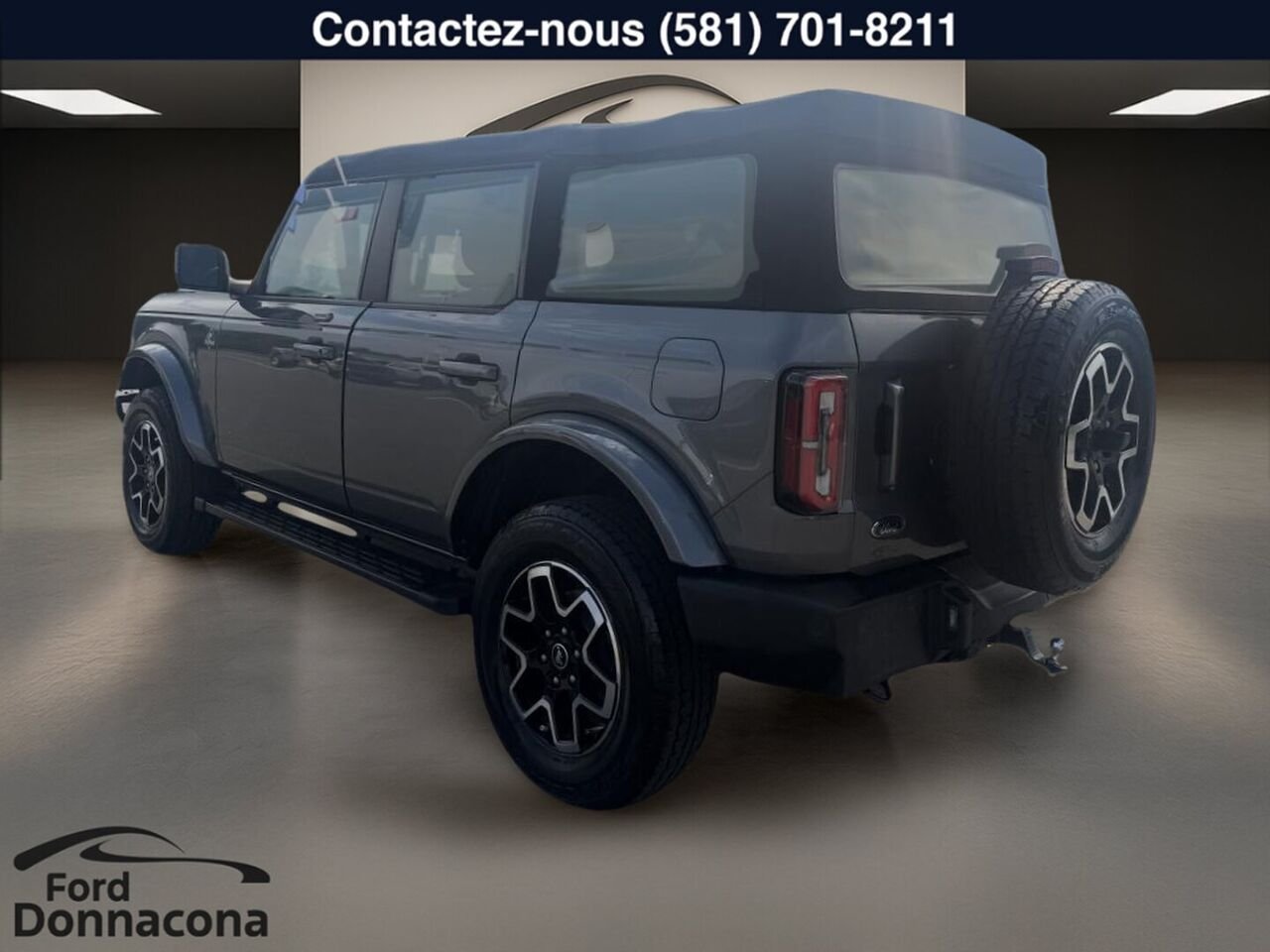 2022 Ford Bronco Grey  - photo #5