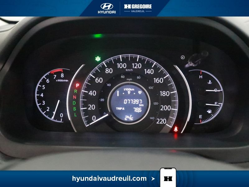 Honda CRV 2016 Bleu Blainville - photo #23