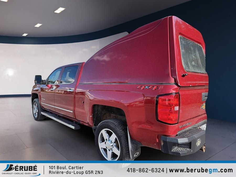 CHEVROLET SILVERADO 2500 4RM, EMP. COURT, CABINE LTZ cabine multiplace 4RM 153,7 po 2019 Rouge
