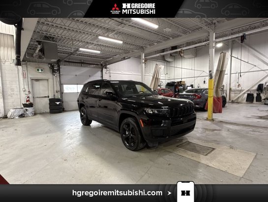 2022 Jeep Grand Cherokee L Altitude *4x4* Toit Cuir Nav Mags Cam Carplay Black