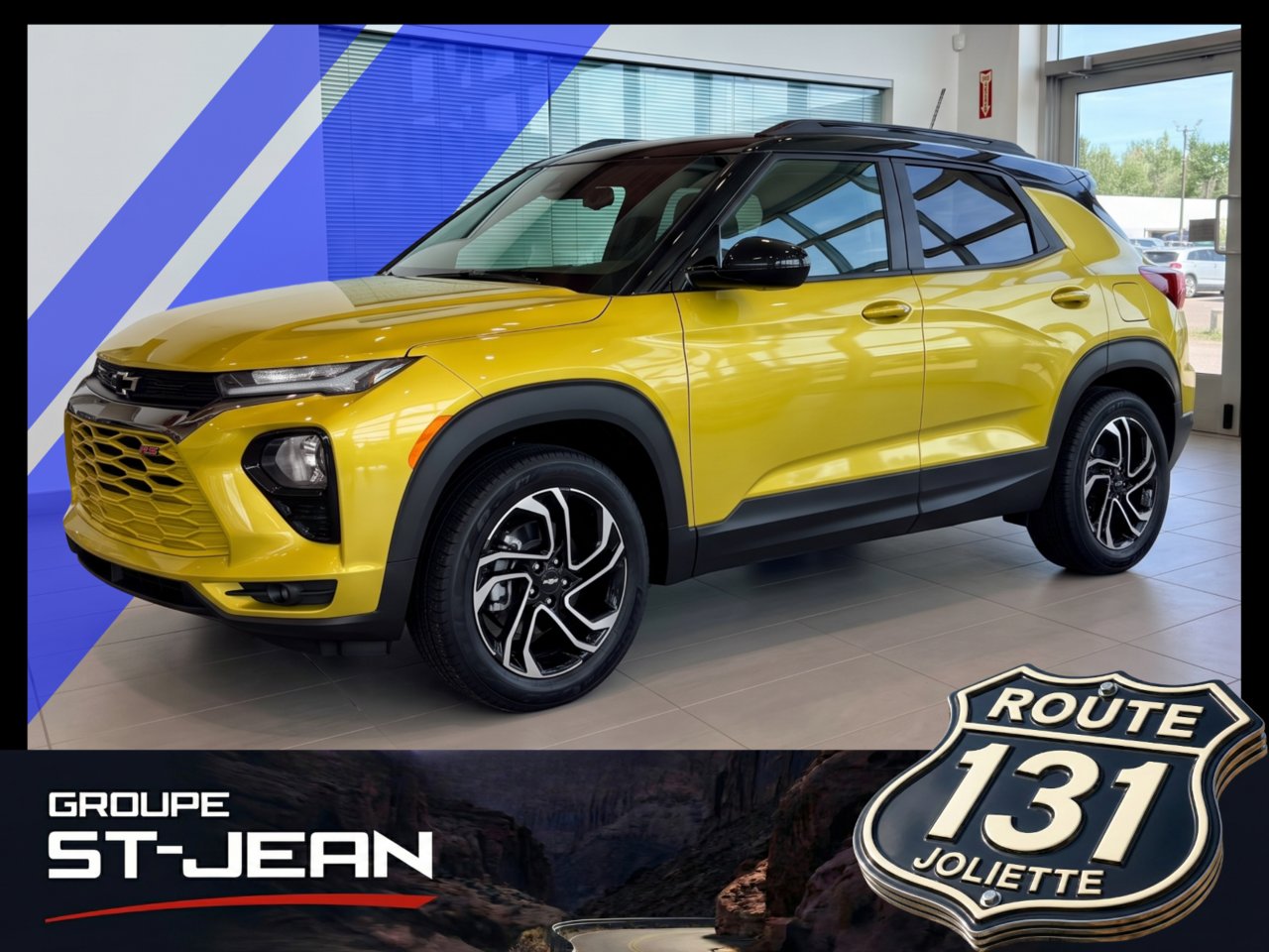 2023 Chevrolet Trailblazer Yellow Notre-Dame-des-Prairies - photo #0