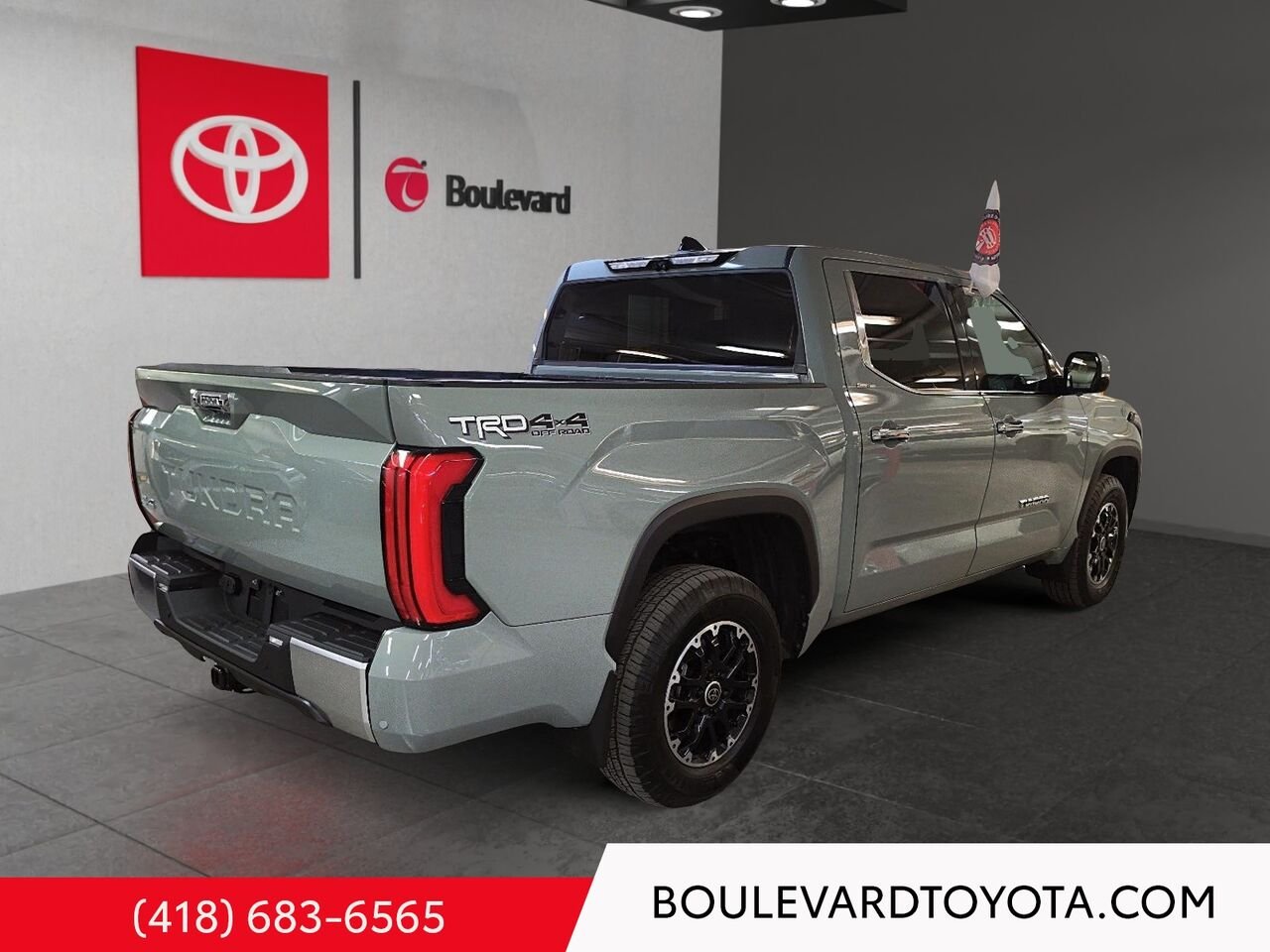 Toyota Tundra 99620A-112 | LIMITED HYBRIDE CREWMAX 4X4 2023 Vert Québec - photo #4