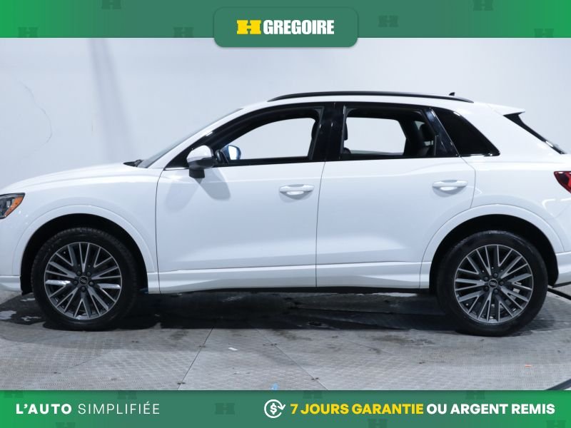 Audi Q3 Komfort AWD AUTO AC CUIR TOIT CAM RECULE BLUETOOTH 2022 Blanc