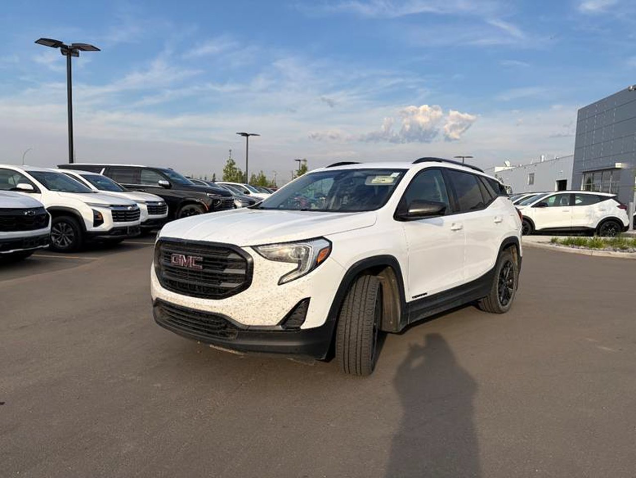 2020 GMC Terrain AWD 4dr SLE White Sherwood Park - photo #2