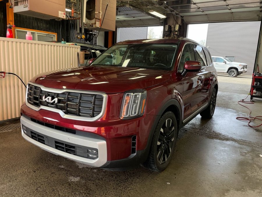 Kia Telluride SX LIMITED AWD *TOIT NAV CUIR SIÈGES VENT REG ADAP 2024 Rouge