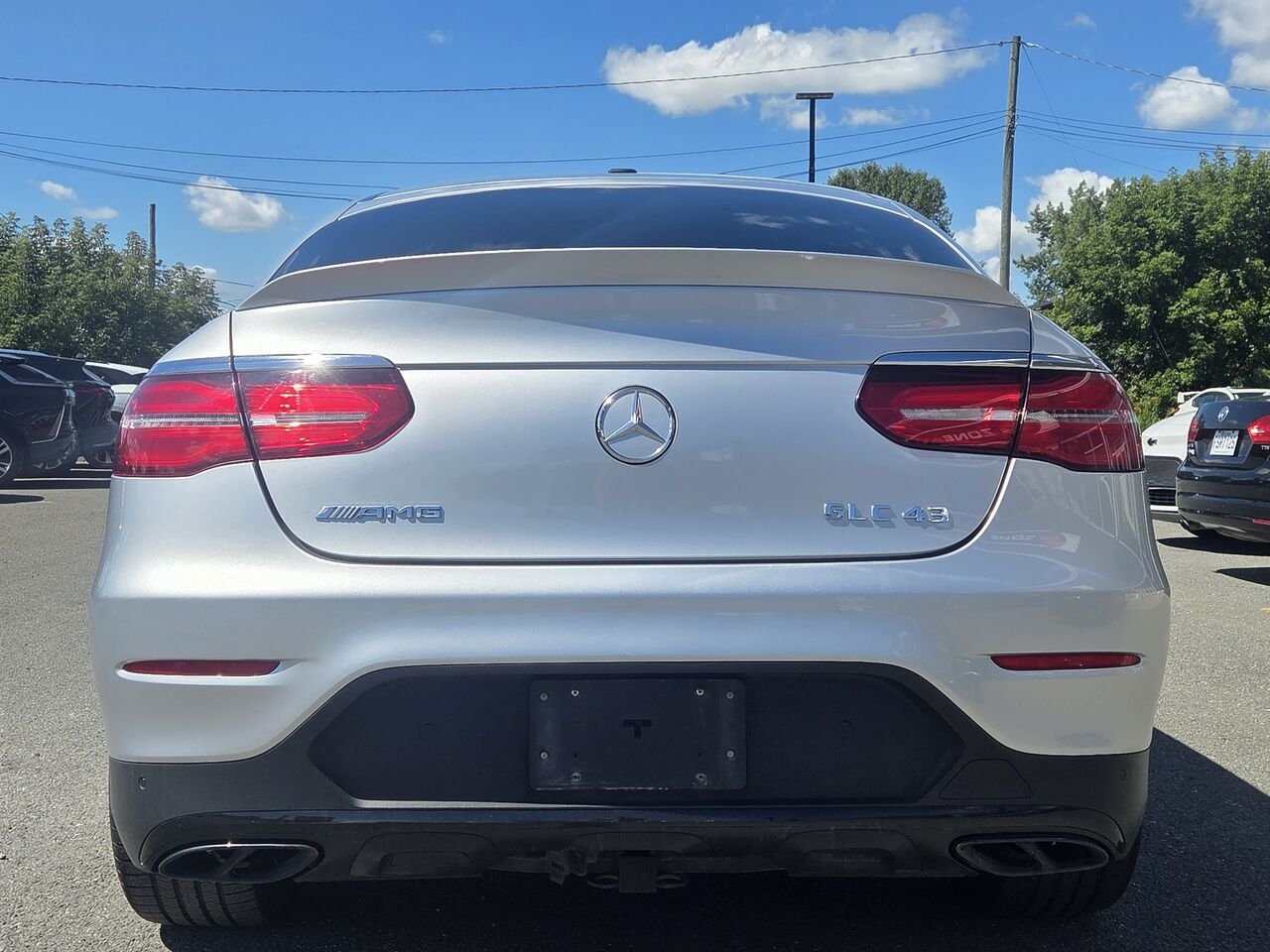 Mercedes-Benz GLC 43 AMG COUPÉ 2017 Argent Granby - photo #5