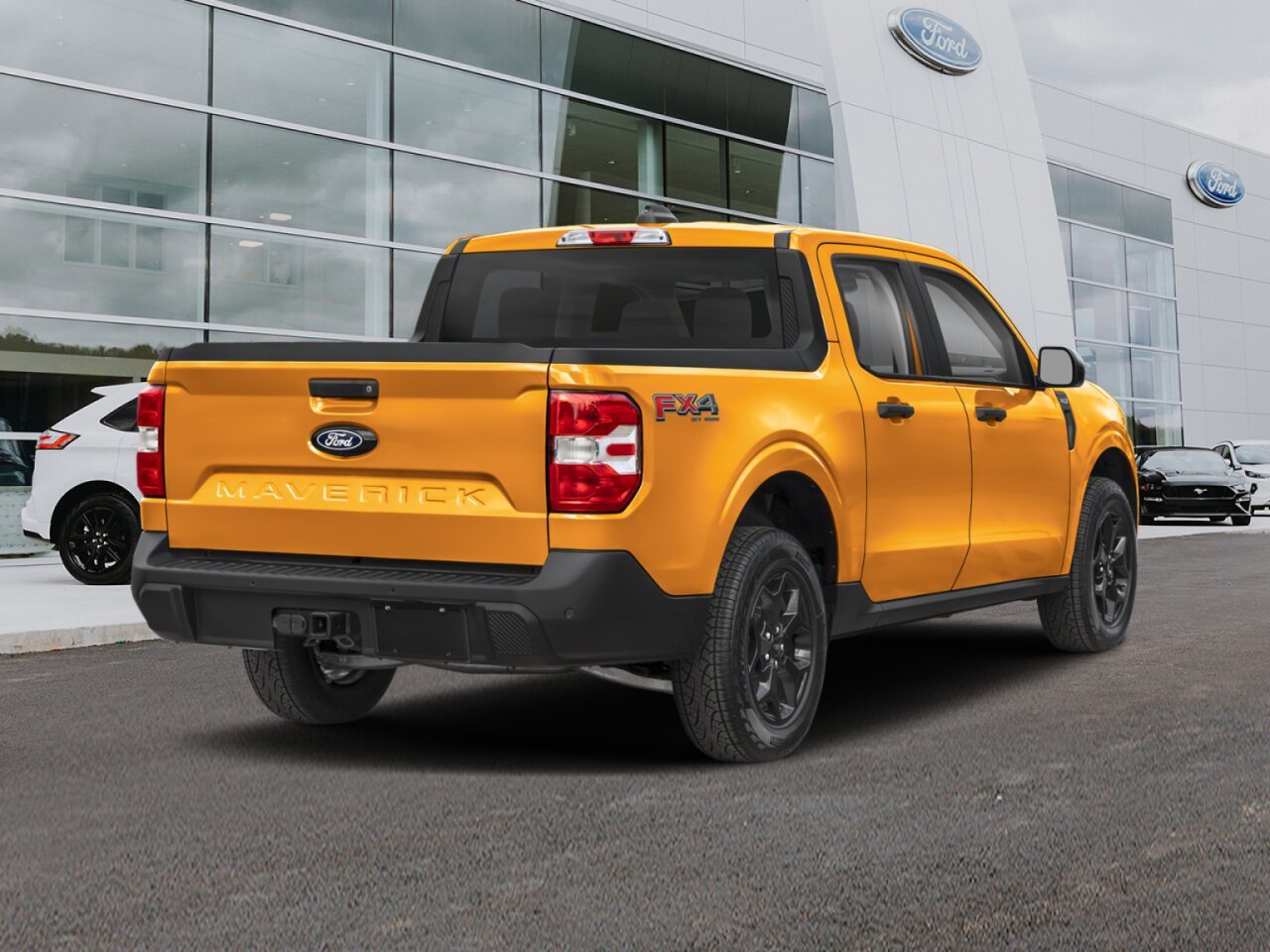 2026 Ford Maverick Orange Fury Metallic Tri-Coat Saint-Eustache - photo #1