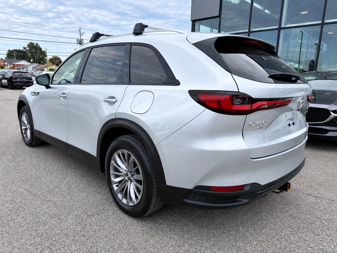 Mazda CX-90 hybride rechargeable GS-L 2024 Argent Châteauguay - photo #4