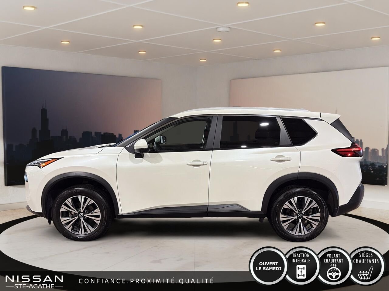 2023 Nissan Rogue White Saint-Jérôme - photo #5