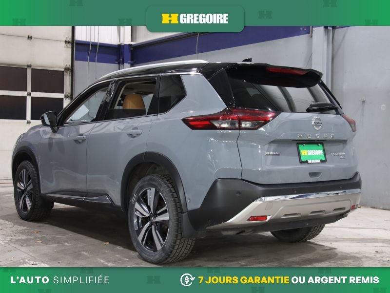 2021 Nissan Rogue Platinum AWD AUTO A/C MAGS CUIR TOIT NAV CAM RECUL Grey