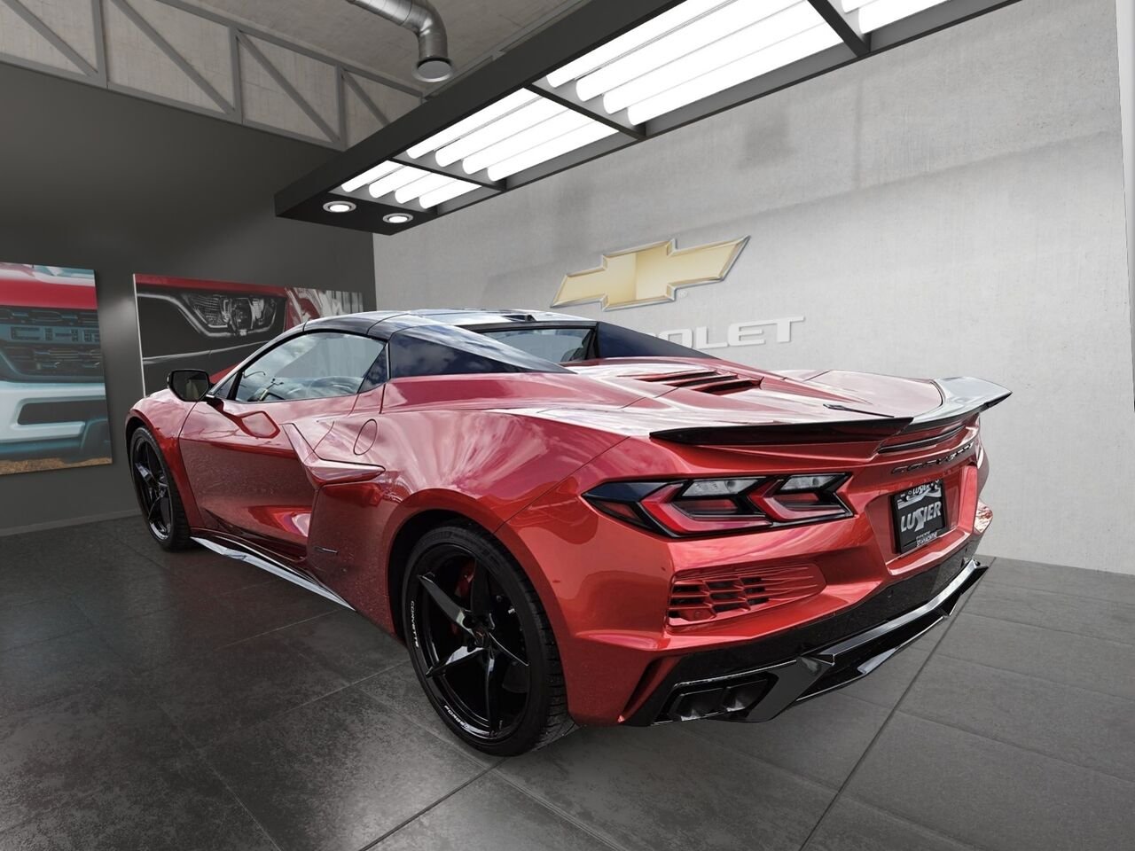 Chevrolet Corvette E-Ray cabriolet 2 portes avec 2LZ 2025 Rouge Saint-Hyacinthe - photo #6