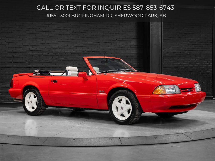 1992 Ford Mustang LX Sport 5.0L | All Original | Low Mileage | Rare Summer Edition