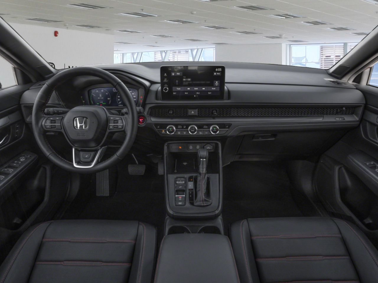 2026 HONDA CR-V Hybrid EX-L Traction Intégrale Crystal Black Pearl Val-d'Or - photo #6