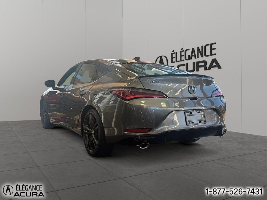 2025 ACURA Integra ÉLITE A-SPEC Liquid Carbon Metallic