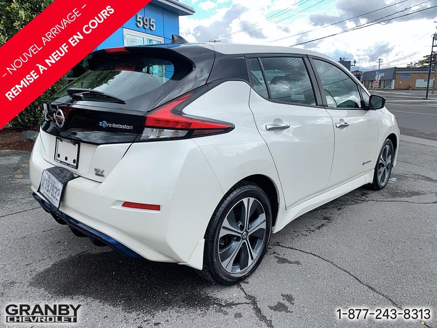 2019 Nissan LEAF SV PLUS à hayon White
