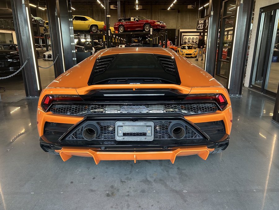 2022 Lamborghini Huracan EVO | Front Axle Lift | 20 Aesir Wheels | Sensonum Audio System Arancio Borealis Metallic