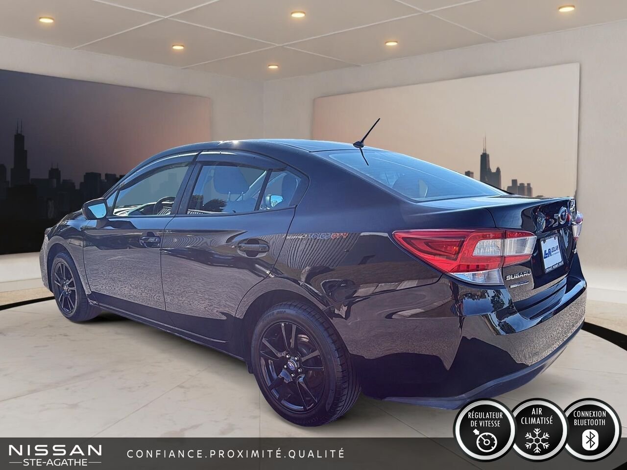 Subaru Impreza 2018 Noir Ste-Agathe des Monts - photo #4