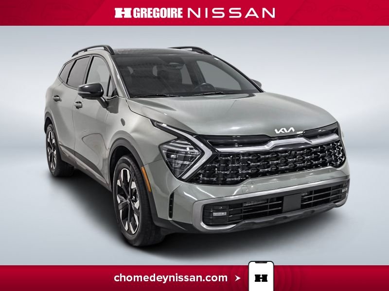 Kia Sportage CL7448 | X-Line Limited Cuir * Toit * Carplay * 2023 Vert Laval - photo #0