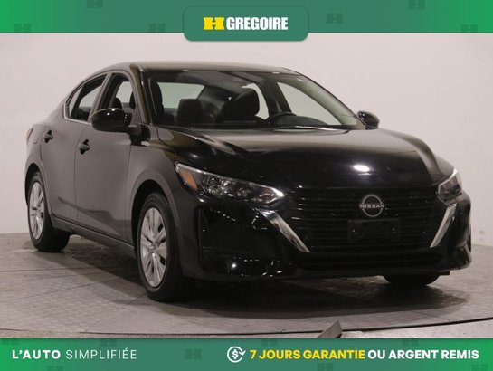 Nissan Sentra S Plus AUTO AC GR ELECT CAM RECUL BLEUTOOTH 2024 Noir