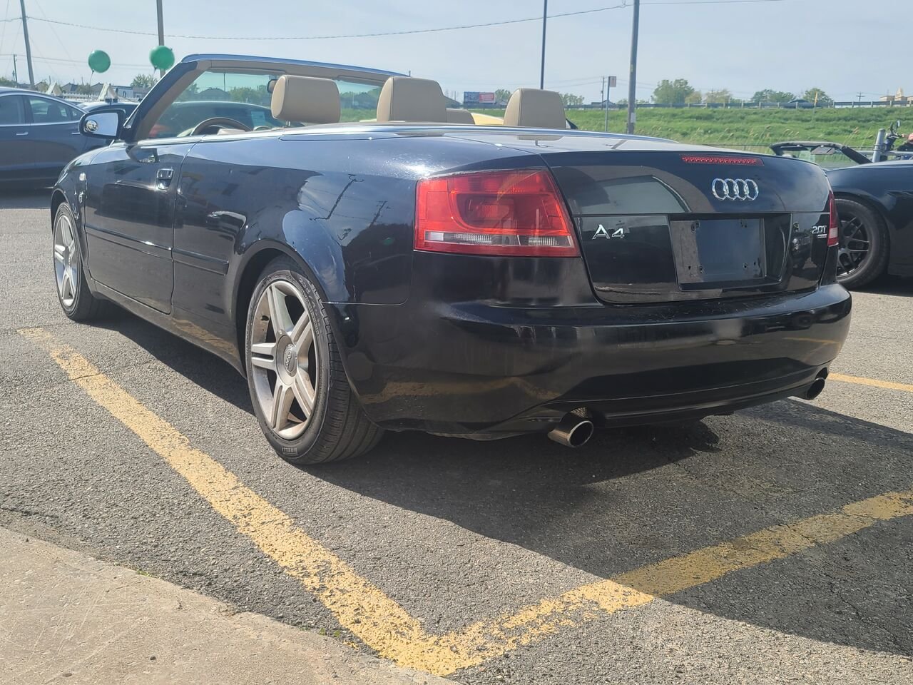 2007 Audi A4 Black  - photo #17
