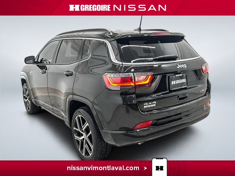 Jeep Compass VW3556 | Limited CAMERA DE RECUL BLUETOOTH 2024 Noir Laval - photo #8