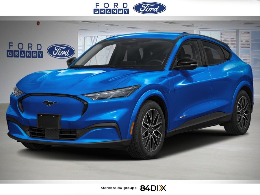 Ford Mustang Mach-E Haut de gamme TI 2026 Bleu vélocité métallisé