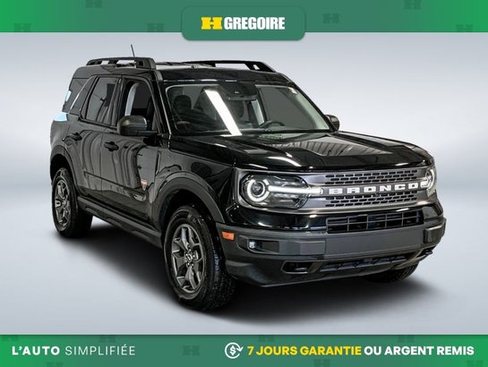 2021 Ford Bronco Badlands Black