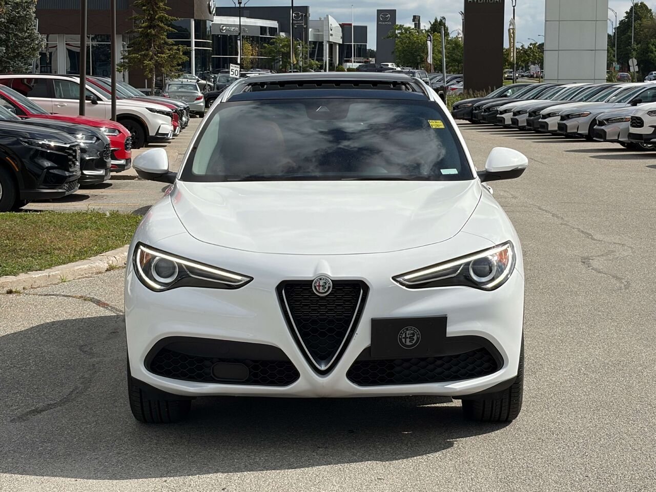 Alfa Romeo Stelvio Sprint 2021 Blanc Gatineau - photo #1