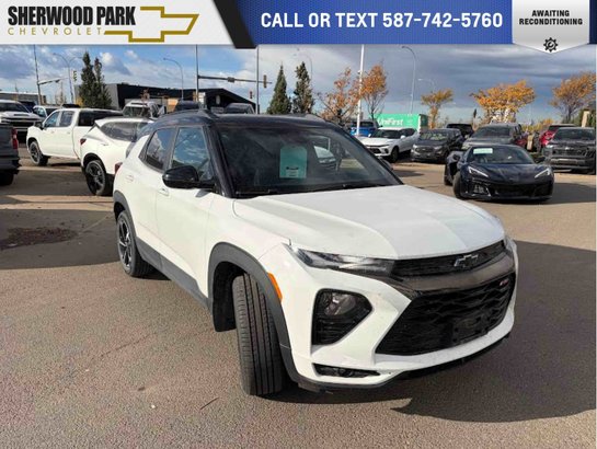 2023 Chevrolet Trailblazer RS AWD 1.3L | Sunroof | Remote Start White