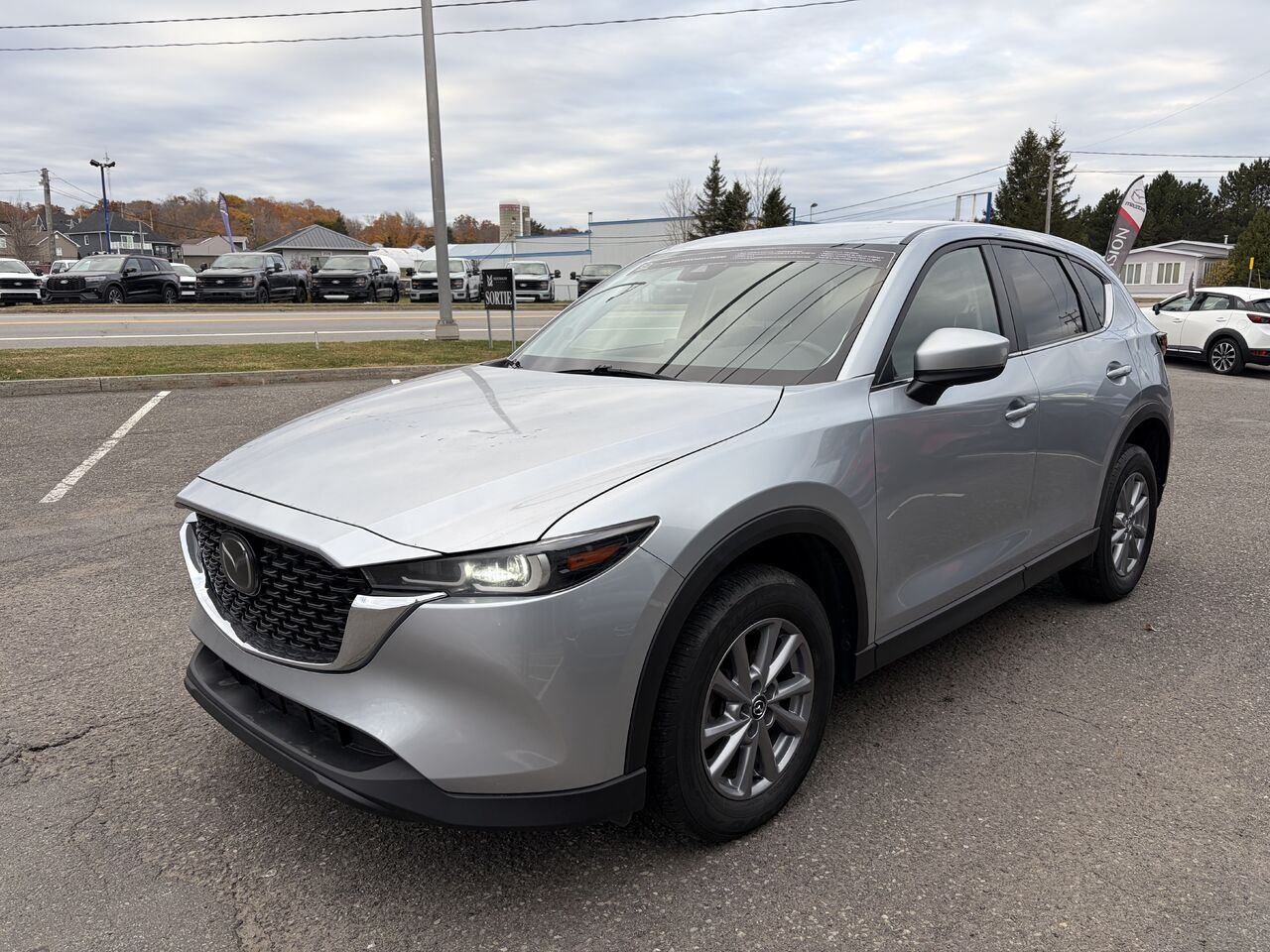 2023 Mazda CX-5 GS TI Silver Montmagny - photo #2