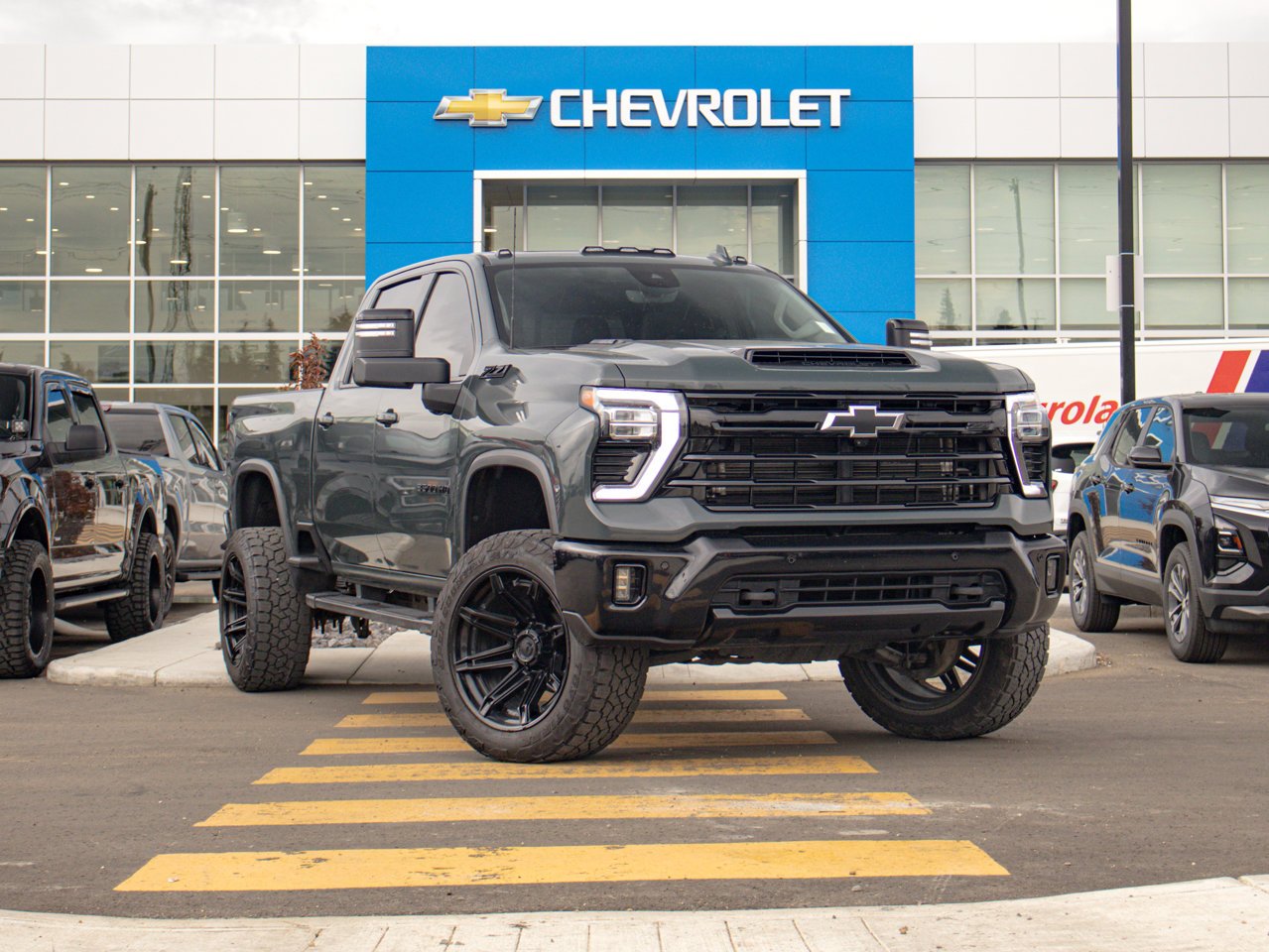 2025 Chevrolet Silverado 3500HD 4WD Crew Cab 159 LTZ Grey Sherwood Park - photo #1