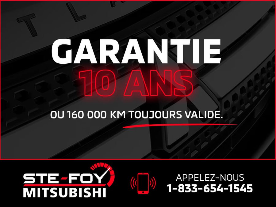 Mitsubishi RVR SE Limited Edition Awd, Démarreur à distance 2017 Noir