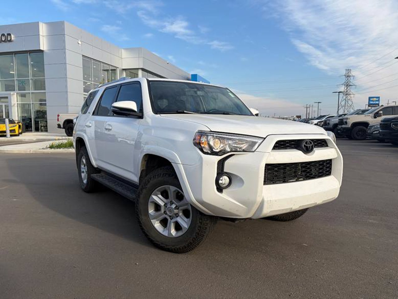 2016 Toyota 4Runner 4WD 4dr V6 SR5 White Sherwood Park - photo #1