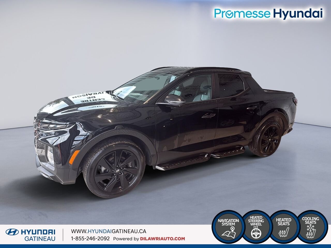 2023 Hyundai Santa Cruz Ultimate TI*** cuir , toit ouvrant , navigation et plus *** Black Ottawa & Gatineau - photo #4