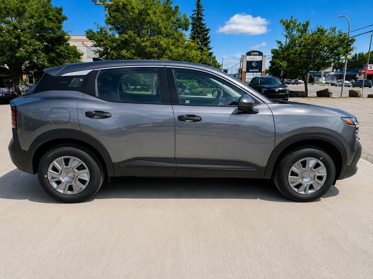NISSAN Kicks KICKS S AWD 2026 Gris poudre métallisé Châteauguay - photo #6
