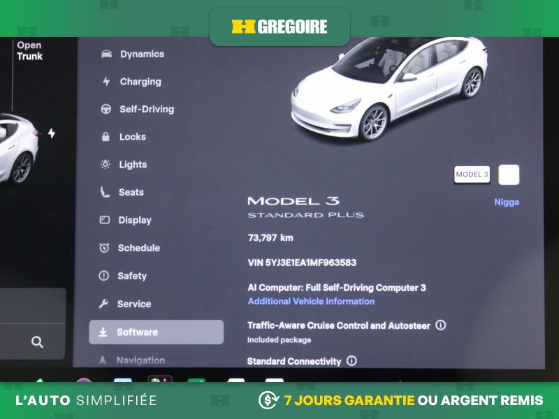2021 Tesla Model 3 White Laval - photo #19