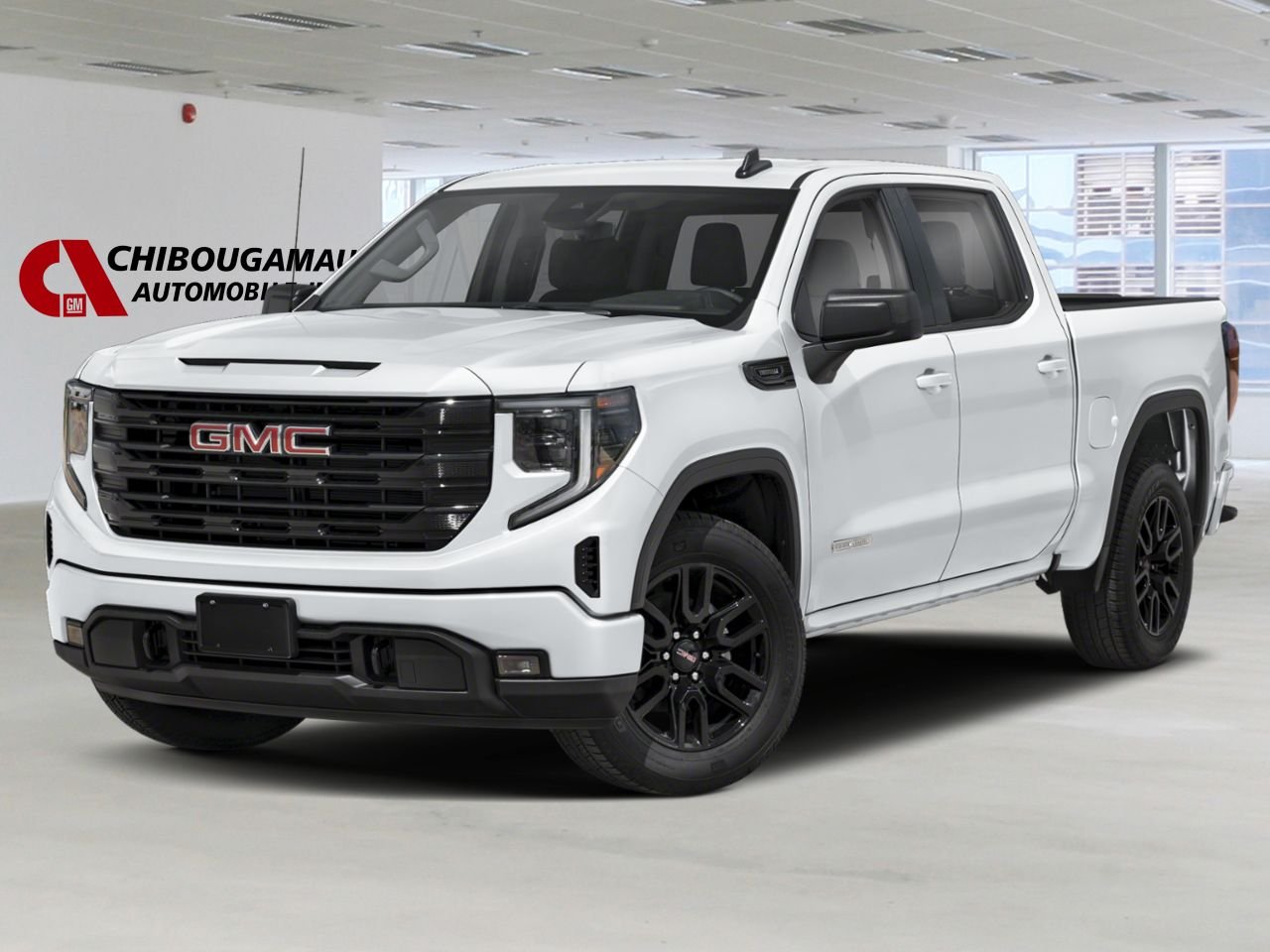 GMC Sierra 1500 K1500 SIERRA CREW CAB ELEVATION S/BOX (3SB) 2026 Blanc sommet Chibougamau - photo #0