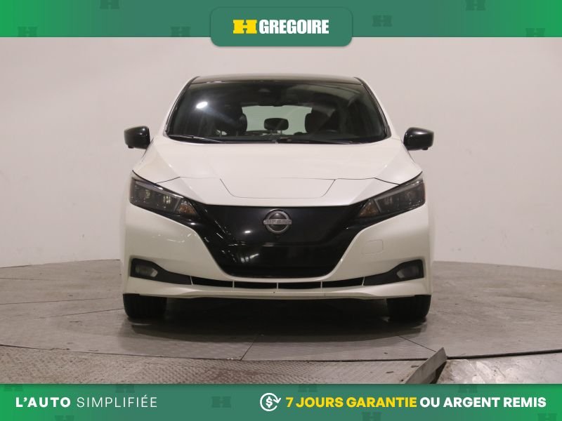 2023 Nissan Leaf White Laval - photo #1