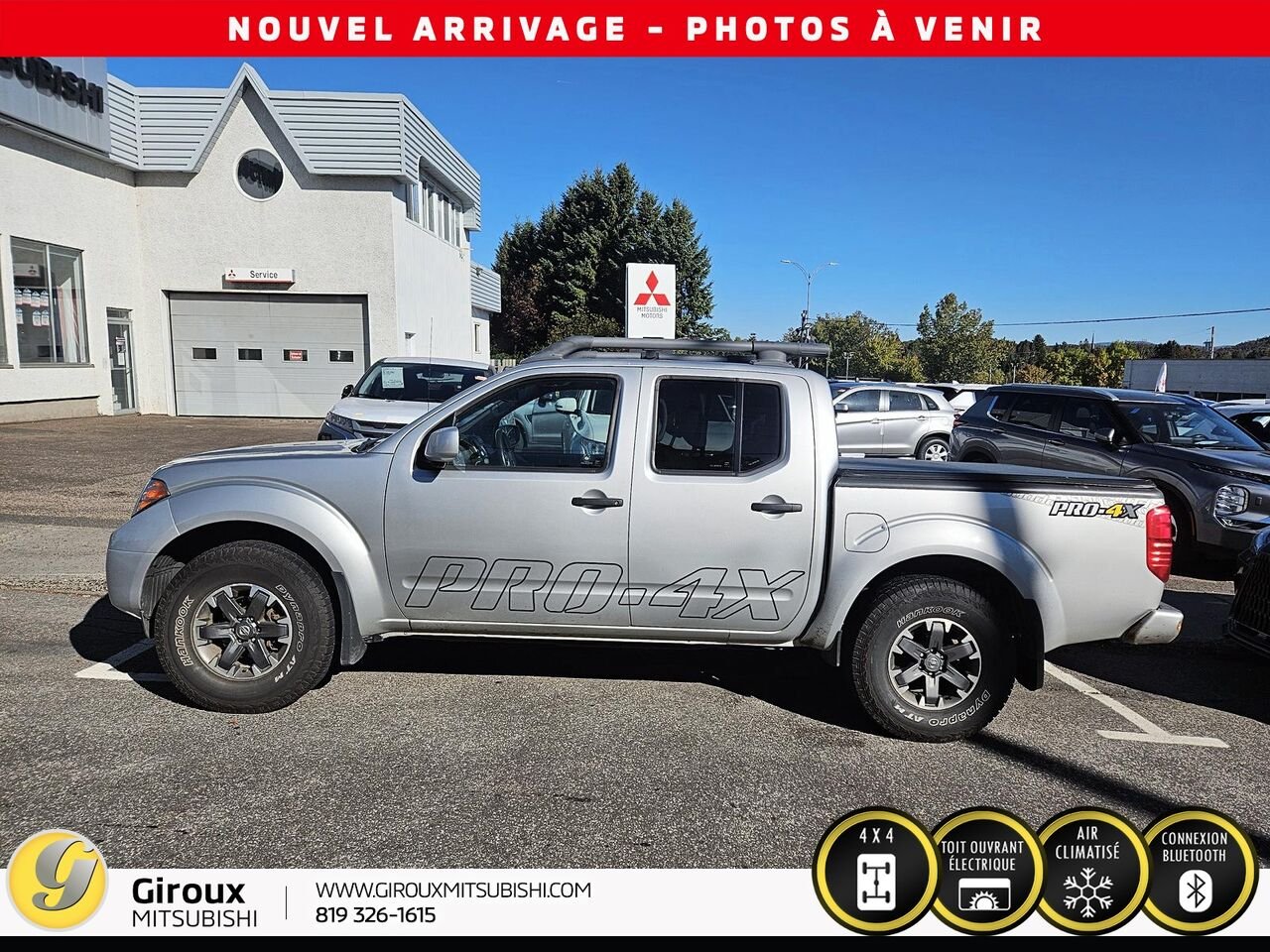 NISSAN FRONTIER 2019 Gris Sainte-Agathe-des-Monts - photo #1