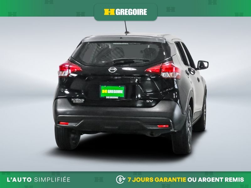 Nissan Kicks 823391 | SV GR ELECT BLUETOOTH CAM RECUL A/C AM/FM 2019 Noir Laval - photo #8