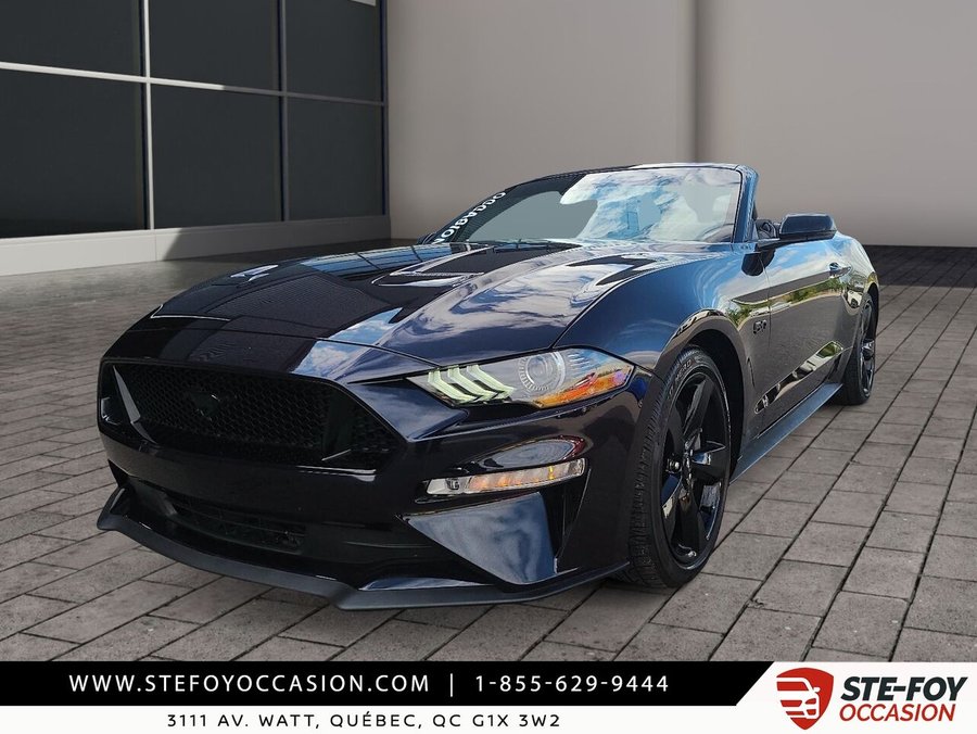 Ford Mustang GT PREMIUM GT haut niveau décapotable 2022 Noir