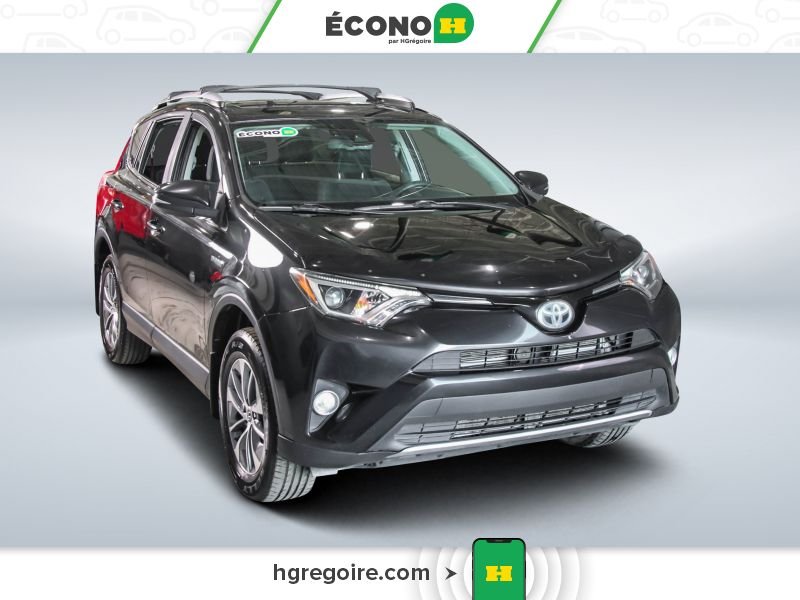 Toyota Rav 4 822049 | Hybrid LE+ AWD TOIT BLUETOOTH CAMÉRA MAGS 2018 Noir Laval - photo #0