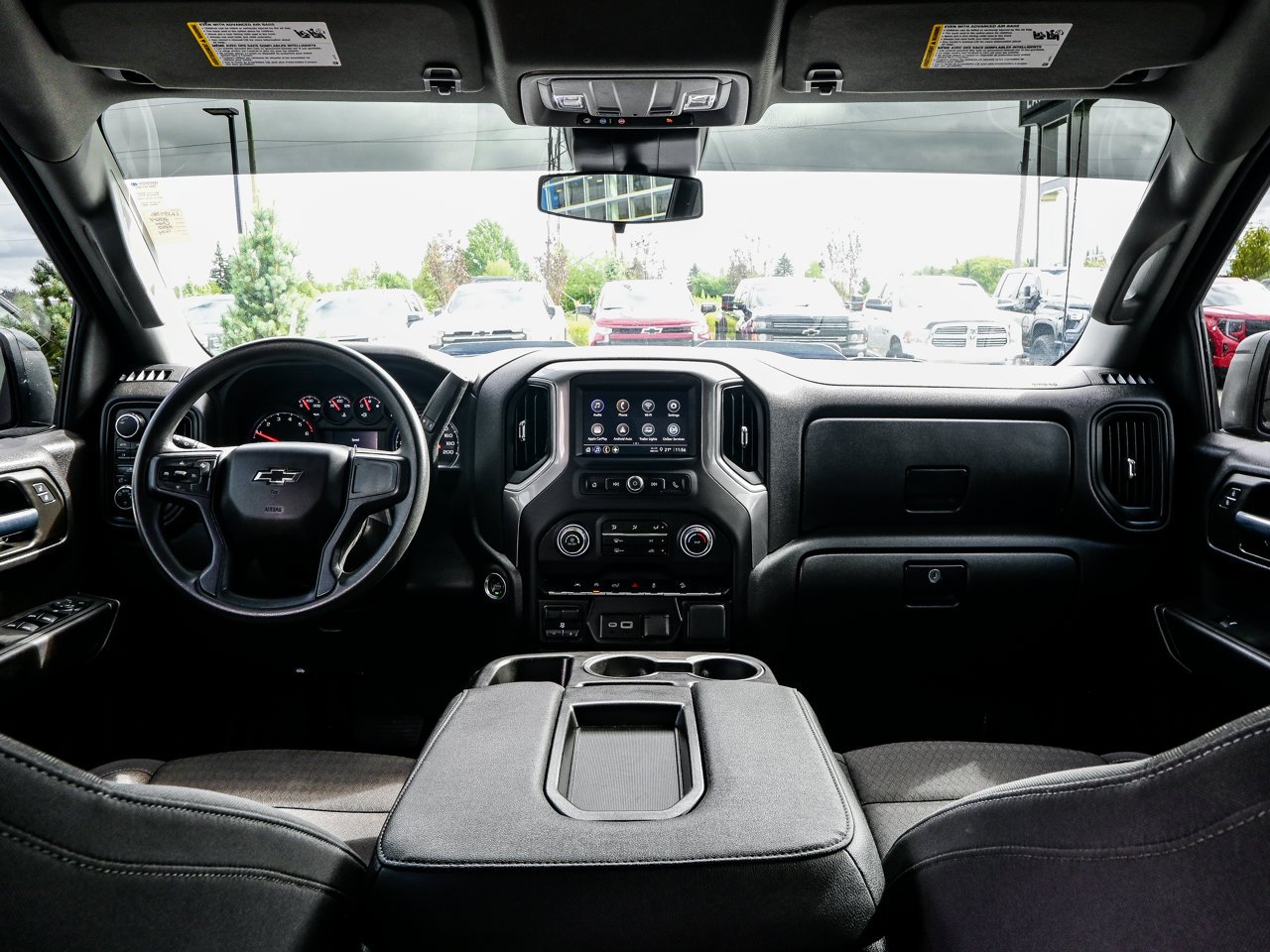 2024 Chevrolet Silverado 1500 4WD Crew Cab 147 Custom Trail Boss Grey Sherwood Park - photo #27