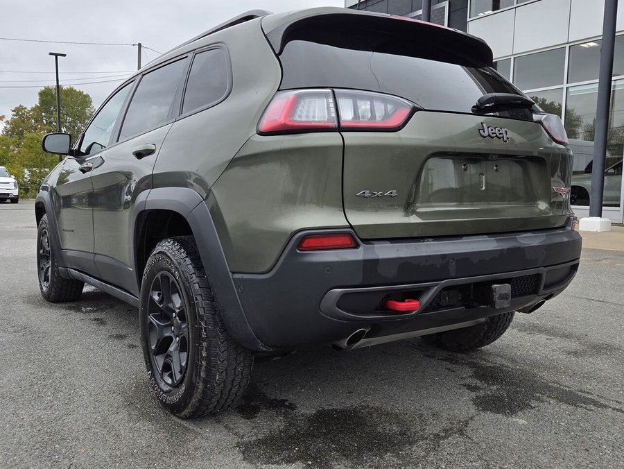 Jeep Cherokee Trailhawk 4x4 CAPACITÉ DE REMOQUAGE JUSQU'À 4500LB + JAMAIS ACCIDENTÉ 2021 Vert