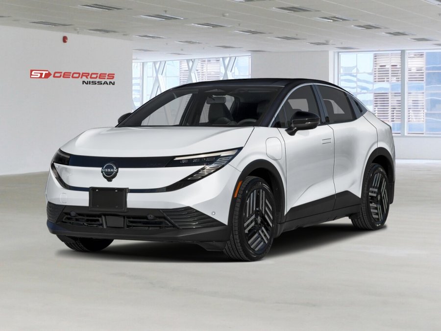 2026 NISSAN LEAF 2026 Everest White Pearl Tricoat/Black