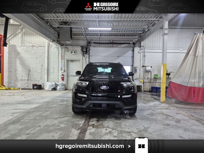 Ford Explorer MH4497 | ST * AWD * Toit Pano * Cuir * 7 Places * Mags * 2020 Noir Laval - photo #2